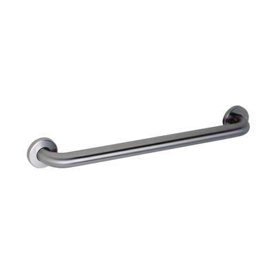 Gamco 125SX18 18" Non Slip Straight Grab Bar w/ 1 1/4" Diameter Tubing, Satin Finish Stainless Steel