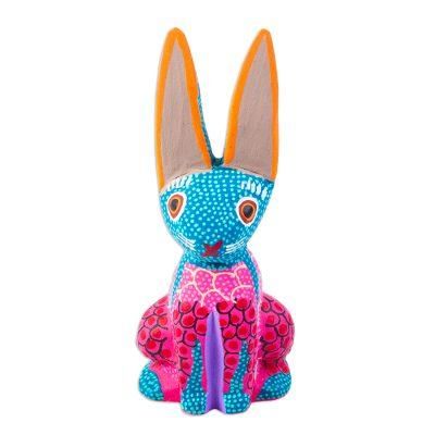 Oaxacan Bunny,'Artisan Crafted Alebrije Figurine from Mexico'