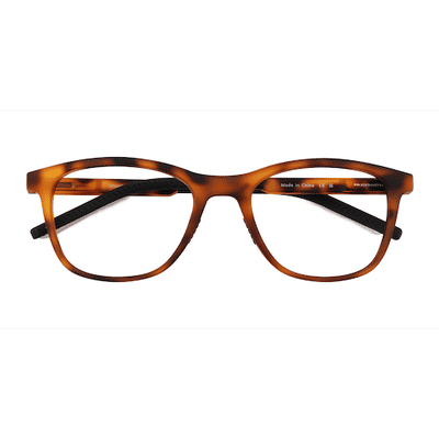 Unisex s horn Matte Tortoise Plastic Prescription eyeglasses - Eyebuydirect s Upward