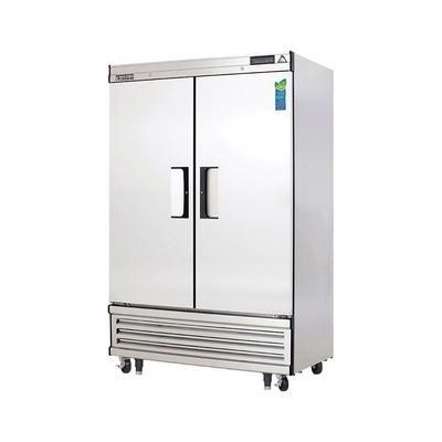 Everest Refrigeration EBSF2 49 5/8" EB Series 2 Section Reach In Freezer, 2 Left/Right Hinge Solid Doors, 115v, Stainless Steel