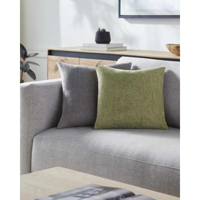 Zihna 22" Square Modern Tan/Brick Red/Camel/Cream Throw Pillow - Boutique Rugs