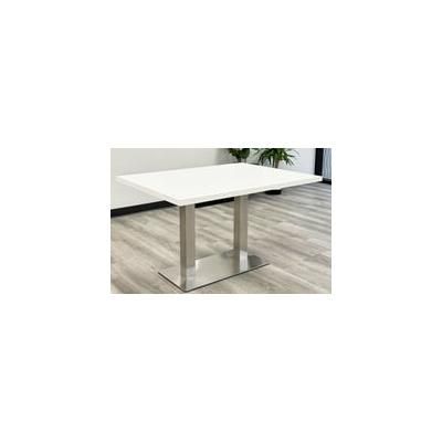 3' x 4' Modular Conference Table Add-On w/ Steel Double Post Bases