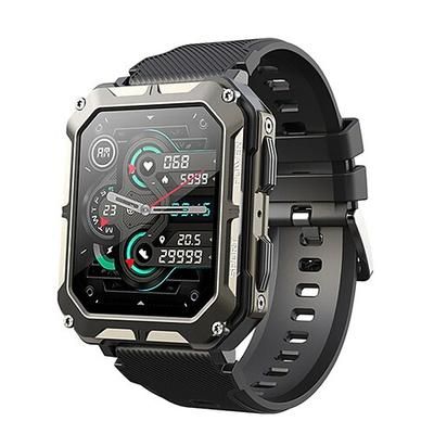c20 pro smartwatch chiamata bluetooth rilevamento pressione sanguigna ip68 impermeabile uomo nuoto sport subacqueo smartwatch