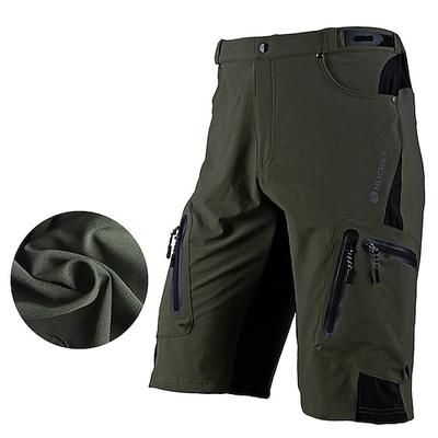 Nuckily Per uomo Tinta unica Tasche Pantaloncini MTB Pantaloncini da bici Bicicletta Pantaloncini Pantaloni Vestibilità comoda Mountain Bike MTB Ciclismo su strada Gli sport Asciugatura Rapida