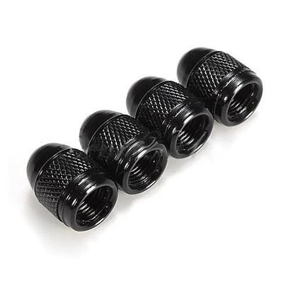 starfire 4 pezzi universali valvole per pneumatici in alluminio tappi parapolvere copri stelo copri stelo per accessori per decorazioni bici camion auto
