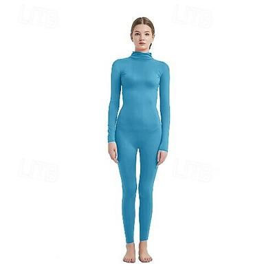 Costume di Carnevale Tuta Intera Tute Zentai Costume Cosplay Body Tinta unica Cosplay Per donna Tutti Ragazzi Costume per Halloween Carnevale Giornata universale dell'infanzia Bambini Adulti