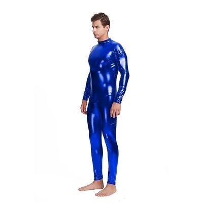 Costume di Carnevale Tuta Intera Tute Zentai Costume Cosplay Body Tinta unita Sesso Costume Sexy Per uomo Costume per Natale Halloween Carnevale Adulti