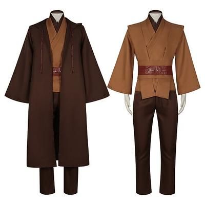 Cavaliere Jedi Costume Cosplay Abiti Costume Cosplay for Ragazzi Adulti Bambini Halloween Carnevale Con il fumetto Anime Expo