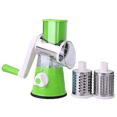 rotativo manuale grattugia da cucina velocità della cucina rotondo tumbling box trituratore tamburo affettatrice di verdure noci smerigliatrice per verdure patate cetriolo carota cioccolato per pizza