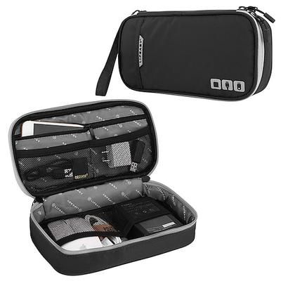 custodia da viaggio per accessori elettronici portatili, borsa per organizer per cavi borsa per il trasporto di gadget per ipad, cavi, alimentazione, chiavetta USB, caricabatterie