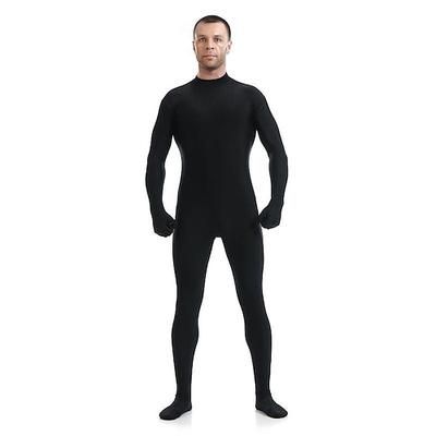 Costume di Carnevale Tuta Intera Tute Zentai Tuta di pelle Body Tinta unita Sesso Coppia Per uomo Per donna Costume per Halloween Adulti