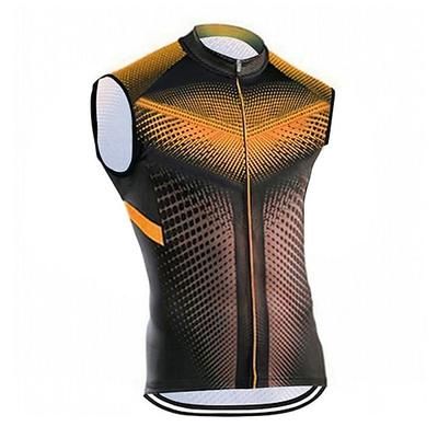Per uomo Per donna Gilet da ciclismo Grafico Senza Maniche Bicicletta Top con 3 tasche posteriori Mountain Bike MTB Ciclismo su strada Asciugatura Rapida Morbido Strisce Riflettenti Tasca Posteriore