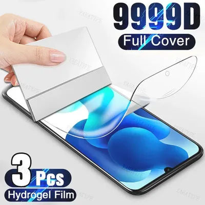 3Pcs Screen Protector For OPPO Find X3 X5 Lite X6 Pro X3 NEO Hydrogel Film For OPPO Reno 10 9 8 7 6