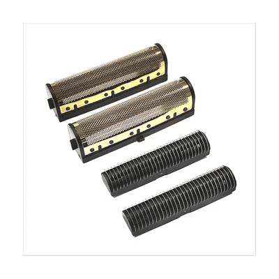 Shaver Replacement Cutter Net+Cutter Head for Andis 17150 17200 Washable 3D Intelligent Floating Shaving Blade Gold