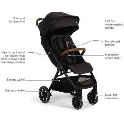 Nuna TRVL LX + PIPA Aire RX Travel System Bundle - Caviar