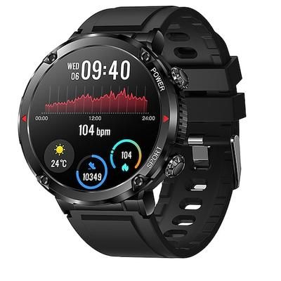 Orologio per Uomini con Batteria Grande da 600 mAh Smart Watch Uomini IP68 Impermeabile Smartwatch Schermo AMOLED HD Chiamata Bluetooth Braccialetto Sportivo
