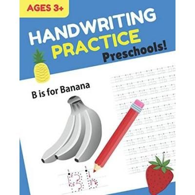 Handwriting Practice Preschool Handwriting Workbook and Practice for Kids Ages Alphabet Writing Practice