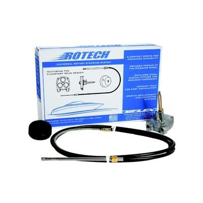 Uflex USA Rotech 20' Rotary Steering Package - Cable Bezel Helm ROTECH20FC