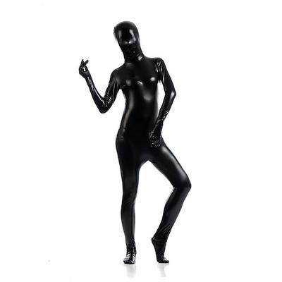 Costume di Carnevale Tuta Intera Tute Zentai Lucide Costume Cosplay Body Tinta unita Costume Sexy Per uomo Per donna Costume per Halloween