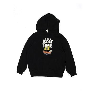 B&C Pullover Hoodie: Black Tops - Kids Boy's Size 9