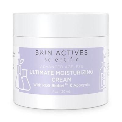 Skin Actives Scientific Ultimate Moisturizing Cream - ROS BioNet And Apocynin - 4 fl oz