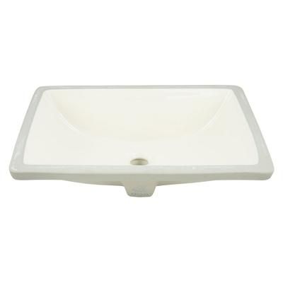 18.25-in. W 13.5-in. D CUPC Certified Rectangle Undermount Sink In Biscuit Color - American Imaginations AI-537