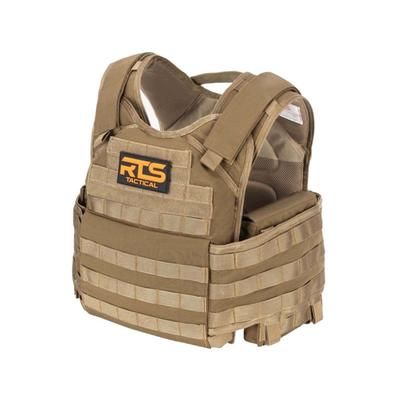 RTS Tactical 11X14 Premium Plate Carrier Coyote XXXL RTS-34103-22