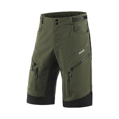 Arsuxeo Per uomo Pantaloncini MTB Pantaloncini da bici Bicicletta Pantaloncini Shorts larghi Vestibilità comoda Estate Mountain Bike MTB Ciclismo su strada Gli sport Asciugatura Rapida Cerniera
