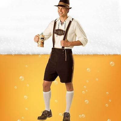 Oktoberfest Blusa / Camicia Lederhosen Oktoberfest / Birra Bavarese Bavarese Tedesco Prati Per uomo Panno in stile tradizionale