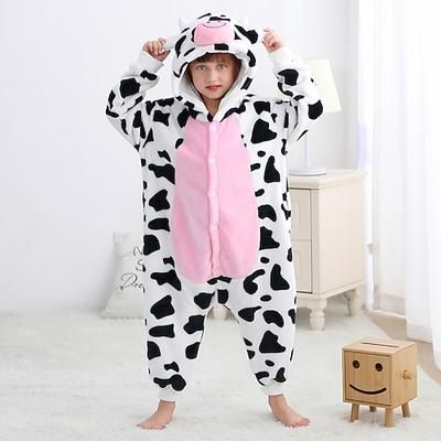 Costume da band di animali Pigiama Kigurumi Costume di fantasia Pigiami e camicie da notte Fantasia animale Altri costumi Cavallo Caldo Pigiama Costume Divertente Bambini Unisex Ragazzi e Ragazze