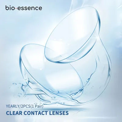 Bio-essence High Quality Clear Lens New Style Diopter -0.00 To -2000 Comfortable Contact Lenses