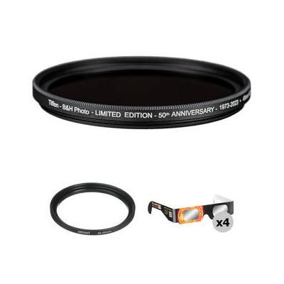 Tiffen 18-Stop Solar ND Filter with 46-49mm Step-Up Ring 49ND54