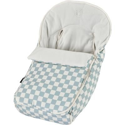 Orbit Baby G5 Stroller Footmuff - Checkered Surf Spray