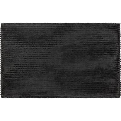 Wide Width Homespun Noodle Bath Rug by Mohawk Home in Charcoal (Size 24" W 60" L)