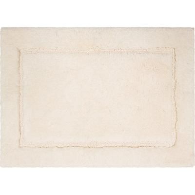 Wide Width Regency Bath Rug by Mohawk Home in Parchment (Size 21" W 34" L)