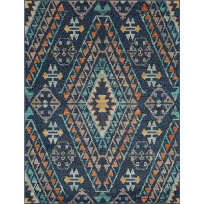 Fleming Area Rug by Mohawk Home in Blue (Size 1'11"X 10')