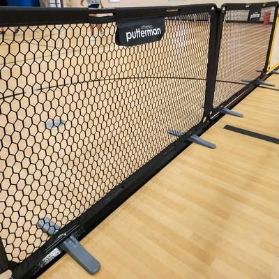 Putterman Portable Pickleball Divider Panels 2 Pack Pickleball Court Equipment