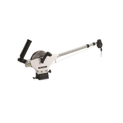 Cannon Downriggers Uni-Troll 10 STX-TS Manual Downrigger White/Steel 1901140
