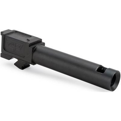 Zaffiri Precision Chunk Ported Pistol Barrel Glock 19 Gen 1-4 9mm Twist 1-10 416R Stainless Steel Black Nitride ZP.19BCPBN