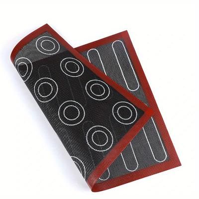 TEMU 1pc Perforated Silicone Baking Mat Oven Sheet Liner Bakery Bakeware Kitchen Accessory Tools Macaron Pad