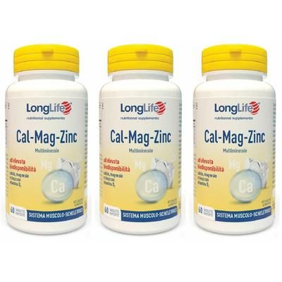LongLife® Cal-Mag-Zinc Set da 3 3x60 pz Compresse