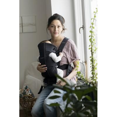 BabyBjrn Baby Carrier Mini Cotton, Black