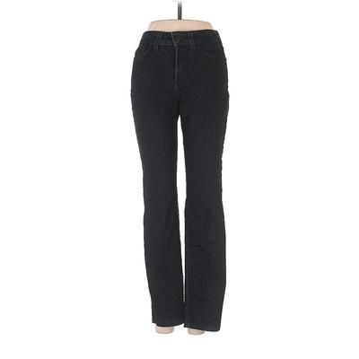 NYDJ Jeans - High Rise: Black Bottoms - Women's Size 4