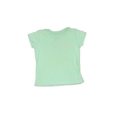 O'Neill Short Sleeve T-Shirt: Green Tops - Kids Girl's Size Small