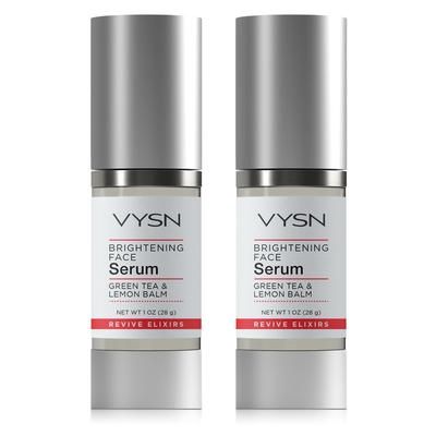 VYSN Brightening Face Serum - Green Tea & Lemon Balm - 2 Pack