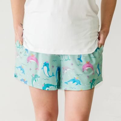 Dolphin Dance Women's Pajama Shorts - S
