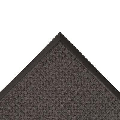 NoTrax 166S0046CH Guzzler Entrance Floor Mat, 4' x 6', 3/8" Thick, Charcoal, Gray