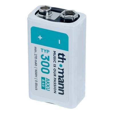Thomann 9V NIMH Accu 300mAh