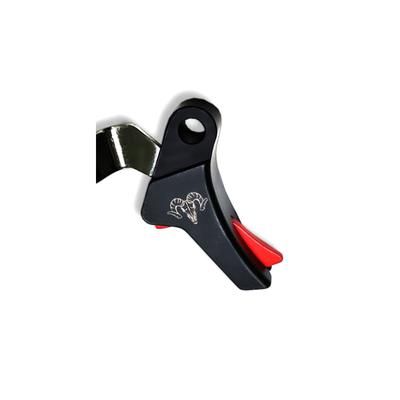 Ramm Tactical Leverage Trigger Kit for Slim-Line G42 Curved Black w/red safety RT-GK-SL-42-CV-RD