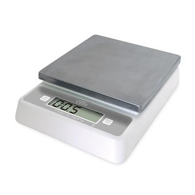 CDN SD1112 11 lb Digital Scale w/ Removable Platform - 7 1/8" x 7 1/8", White, 100/240 V